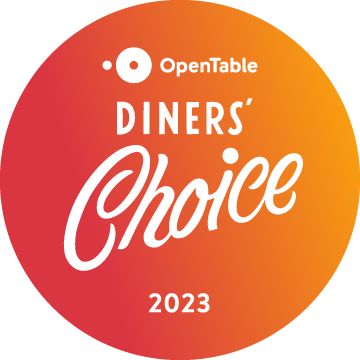 OpenTable Diners Choice Award 2023